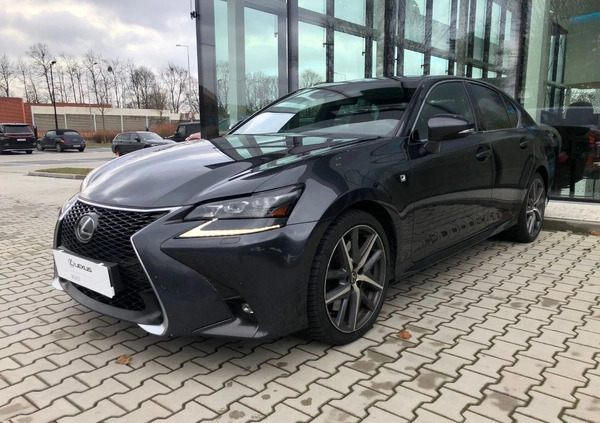 Lexus GS cena 87900 przebieg: 282398, rok produkcji 2016 z Brzostek małe 466